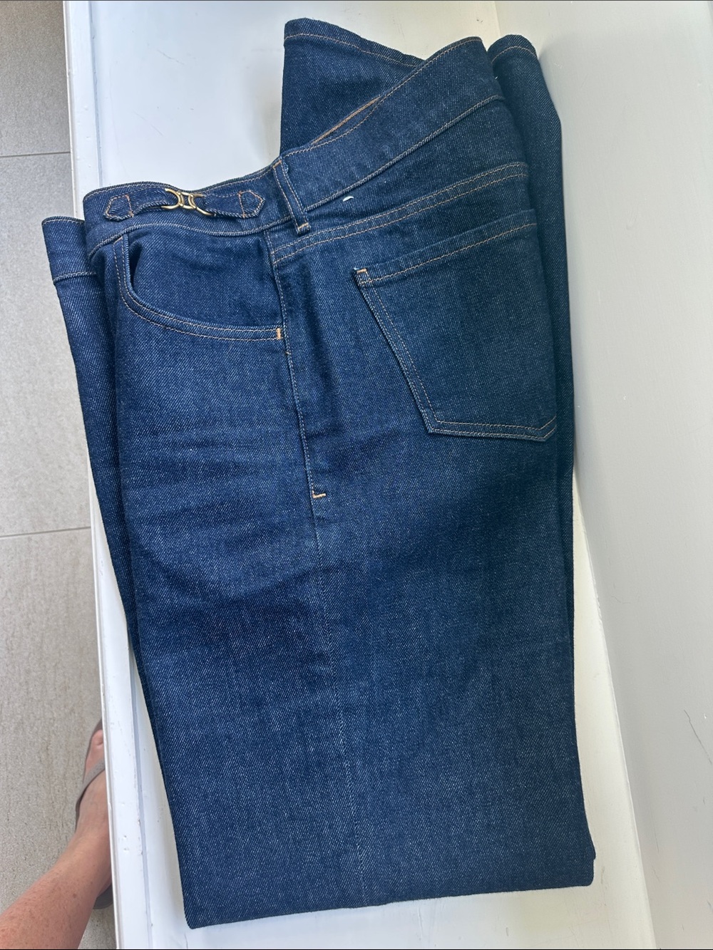 Citizens Of Humanity Dark Blue Flare Jeans